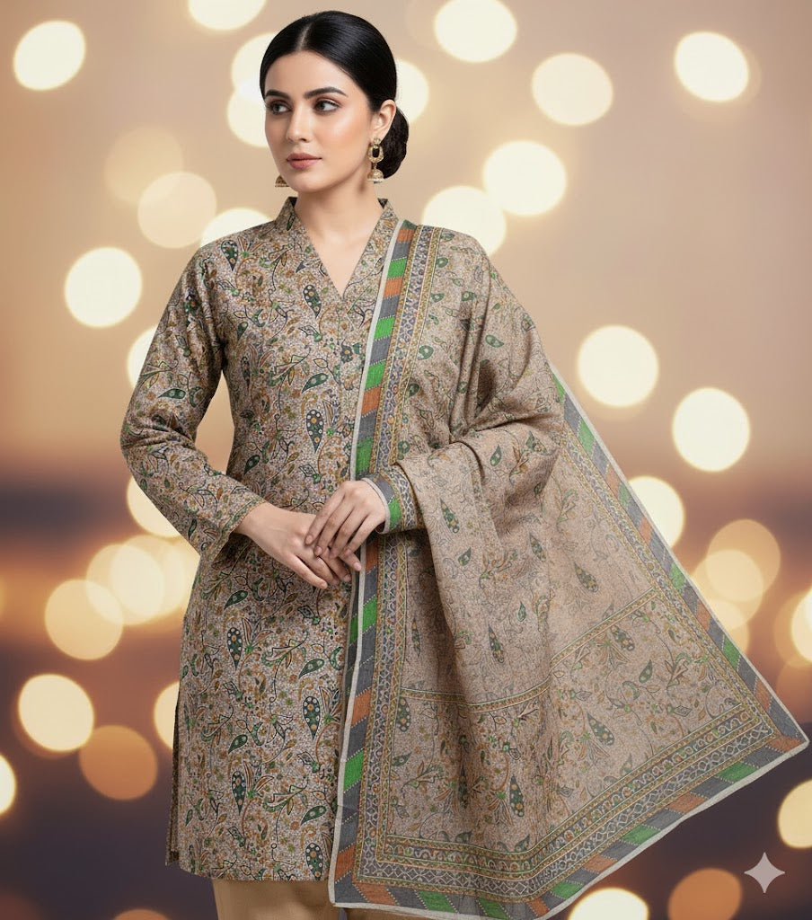 Meraj Luxury Shambrey 3pc D20