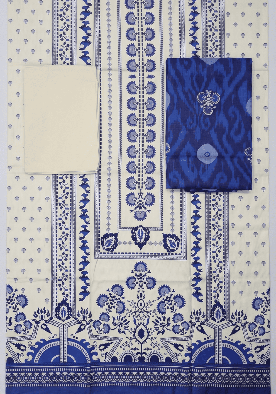 Zellbury Printed Cotton 3PC-V9-D5