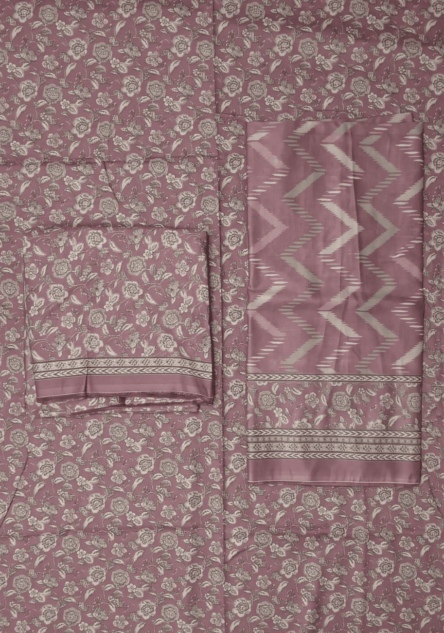 Bin Saeed Luxury Lawn 3Pc Suit Vol-2D2