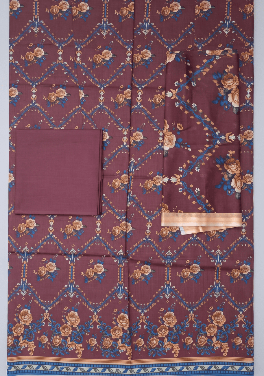 Bin Inam Jubilee Printed Cotton 3PC-V17-D5