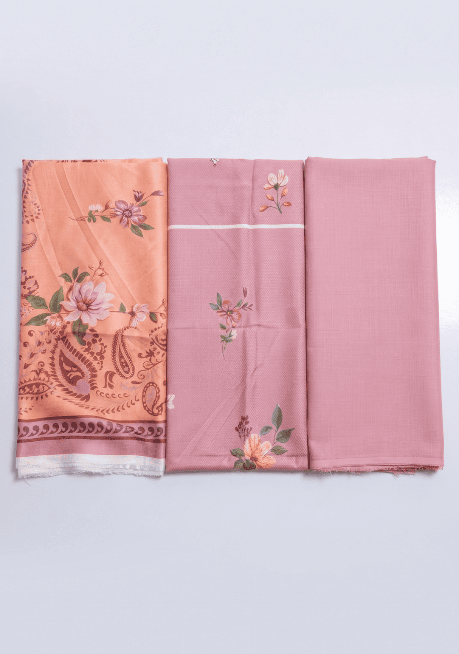 Mizaj Premium Dobby Linen 3PC Luxury Collection V1-D5