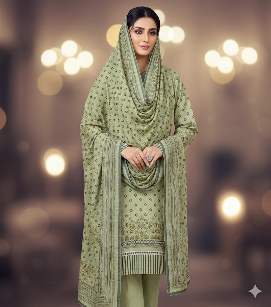 Meraj Luxury Shambrey 3pc D21