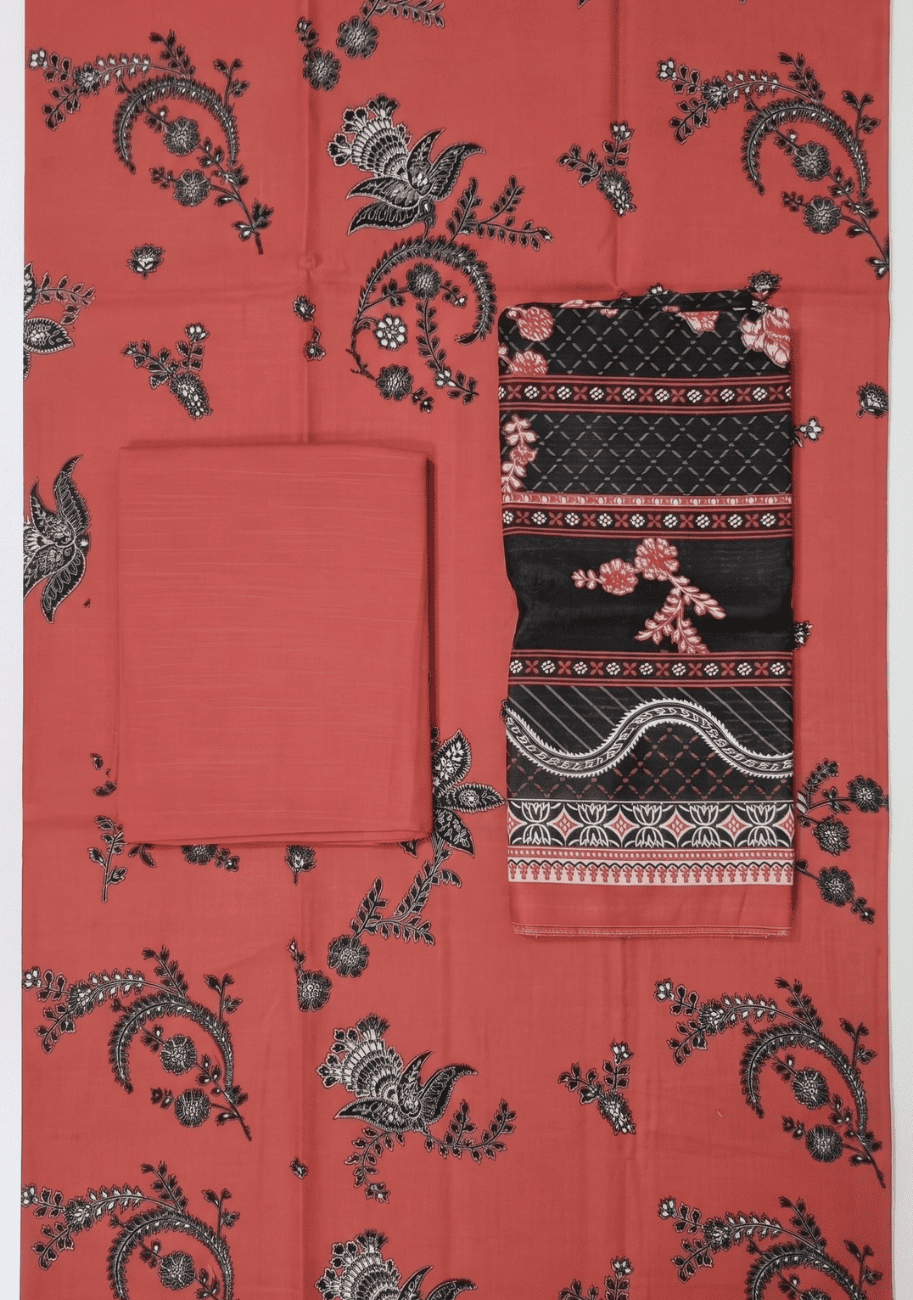 Saya Printed Khaddar 3PC-V1-D15