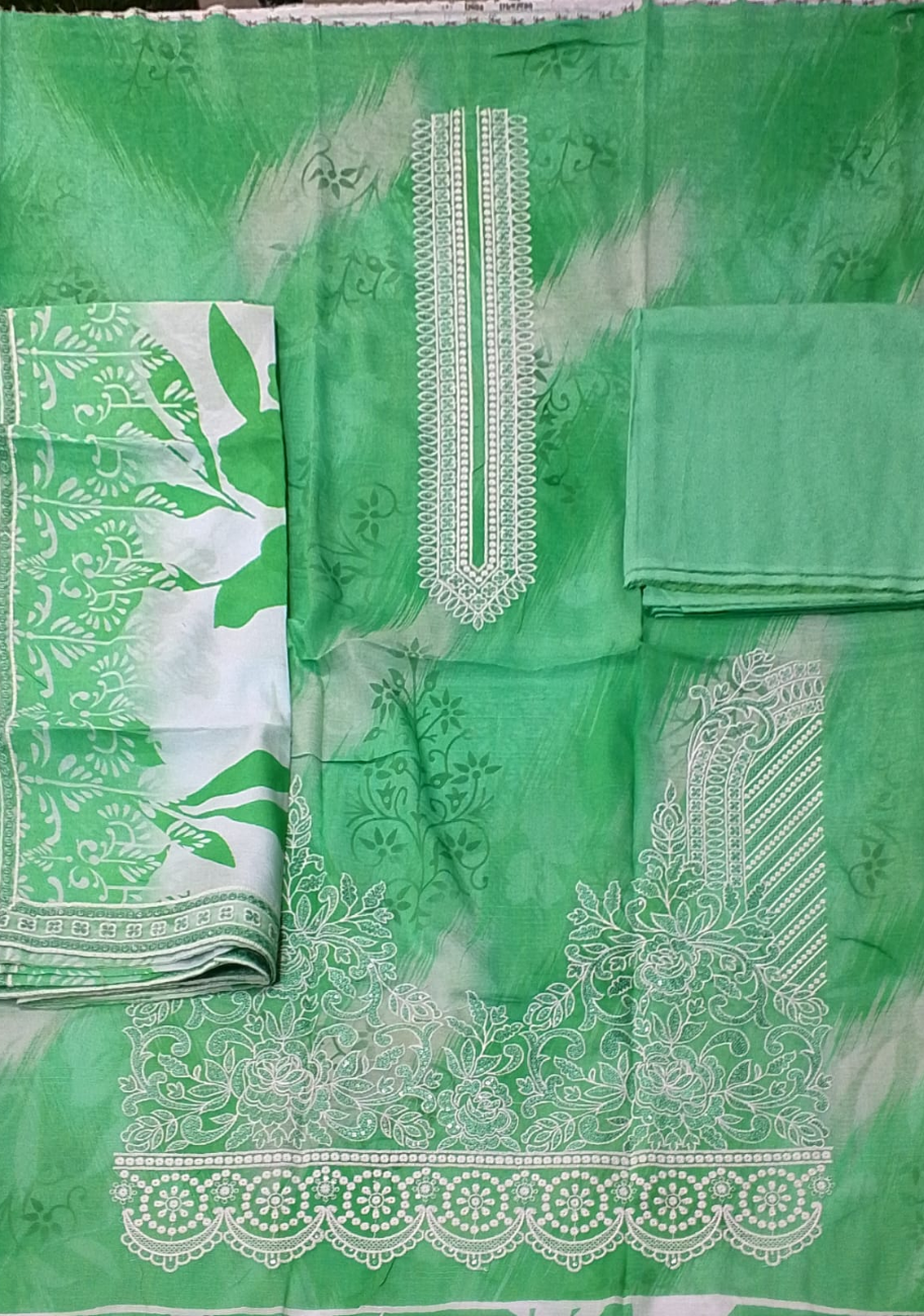 LASANI Premium Embroidered Lawn 3PC Vol-1-D6