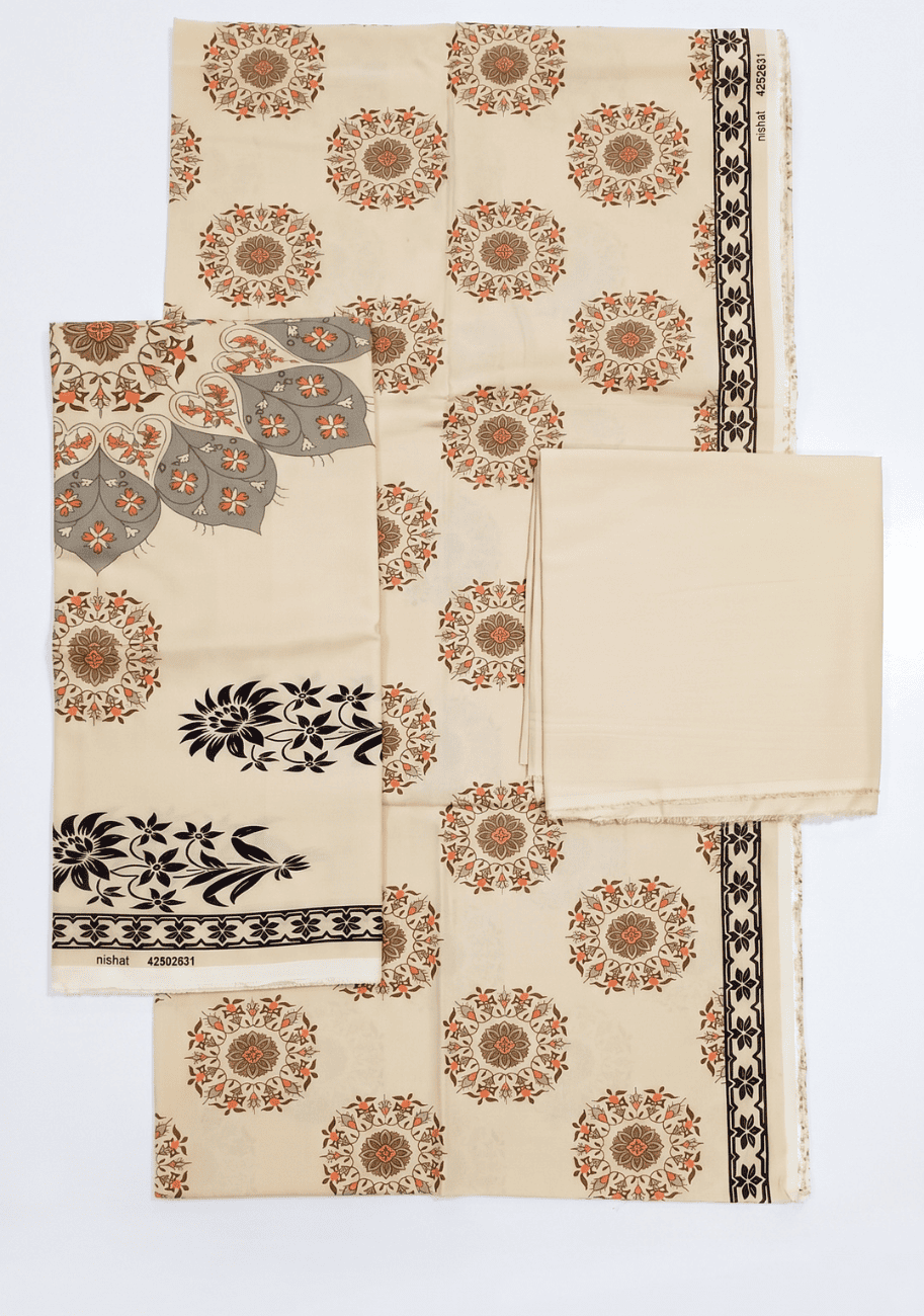 Nishat Premium Printed Linen 3PC Luxury Collection V6-D6