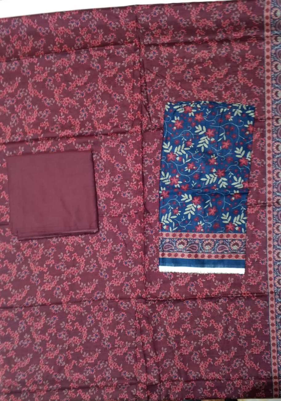 Safina Printed Doria Lawn 3pc Vol.3.D6