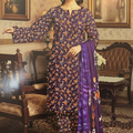 Bin Inam Banadora Linen Allover 3pc D13