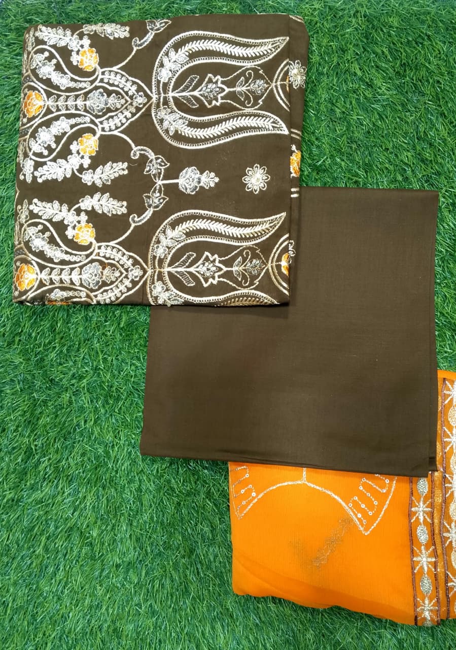 MARIA.B Embroidered Lawn 3pc D3