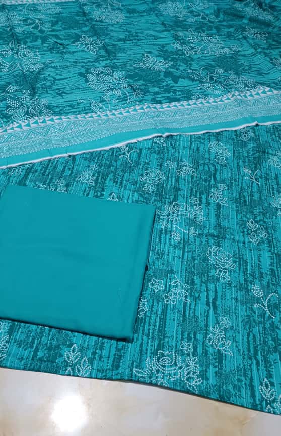 MTJ Luxury Printed Viscose 3pc D14