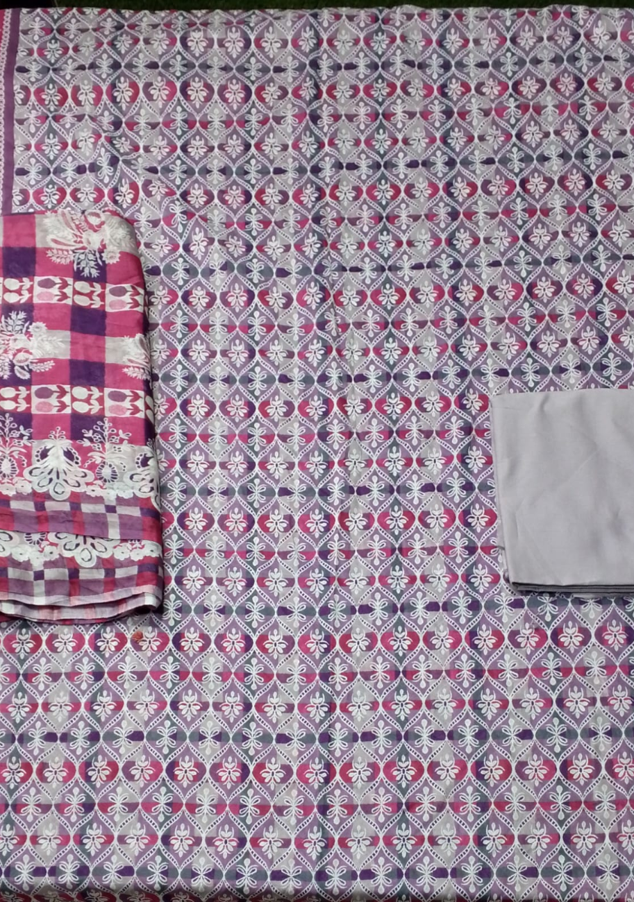 Nishat Luxury Printed Lawn 3pc Vol.4.D7