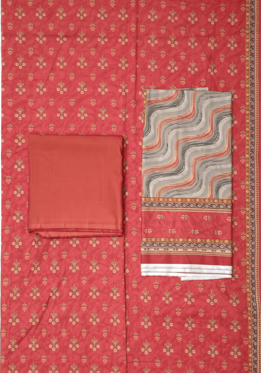 Bin Saeed Khaddar 3PC V1 D7