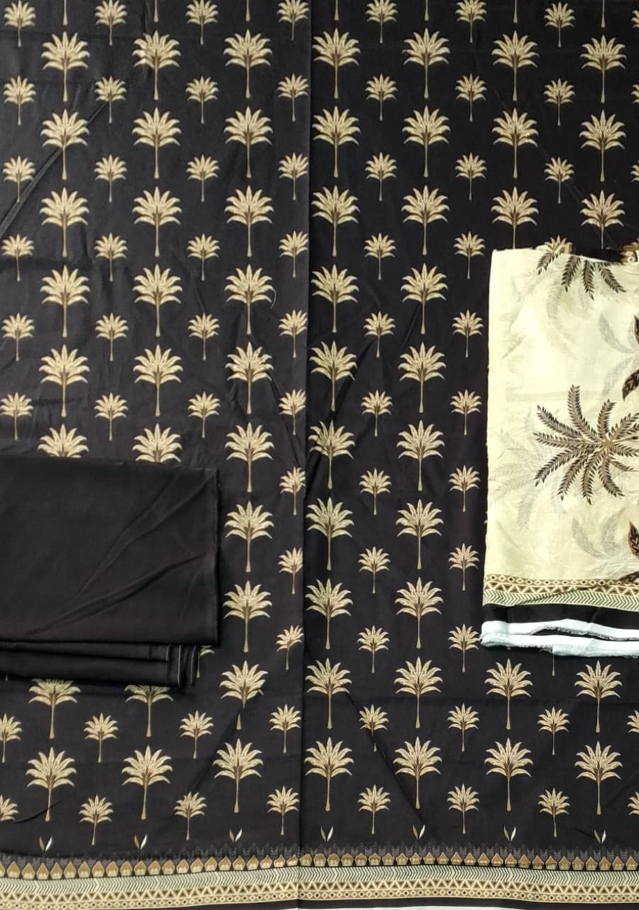 Narmin by Narkins Luxury Lawn 3Pc Suit Vol-1D11