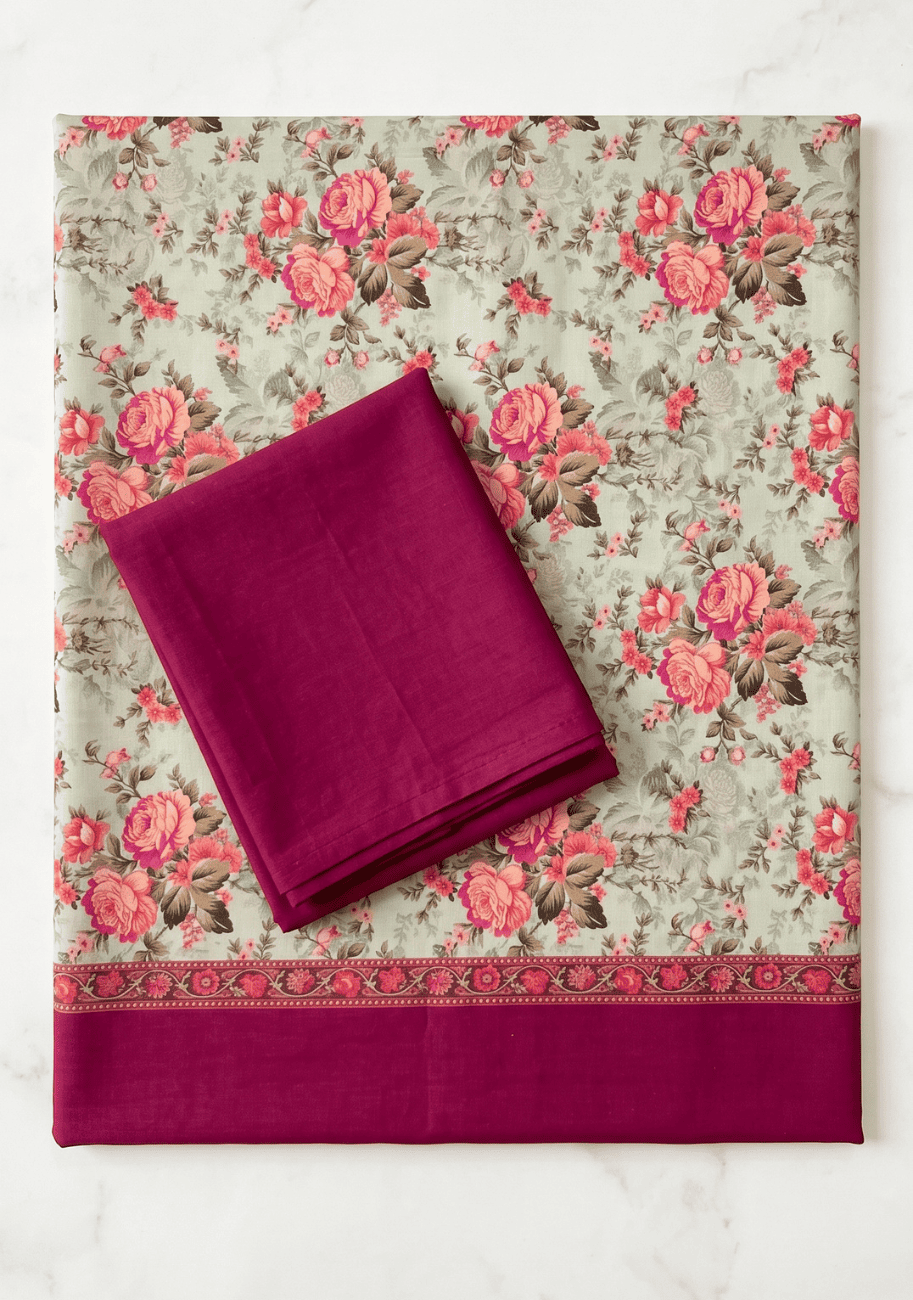Bin Inam Zari platinum Lawn 2pc V8-D7