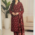 Bin Inam Banadora Linen Allover 3pc D15