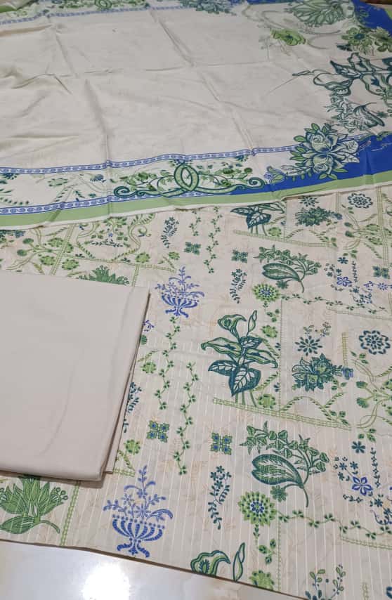 MTJ Luxury Printed Viscose 3pc D16