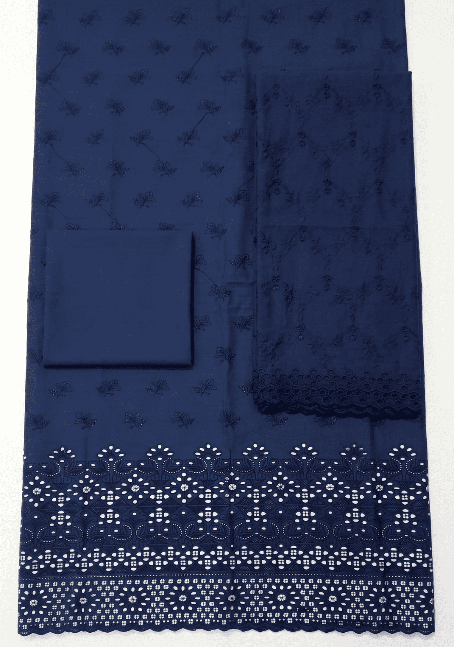 Abrish Embroidered 3PC Vol-1-D12