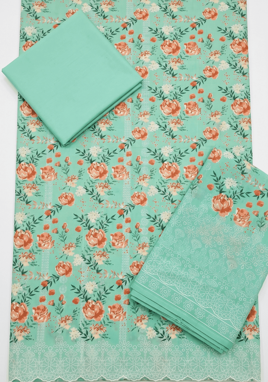 Zellbury Premium Digital Printed Lawn 3Pc-Vol-7-D8