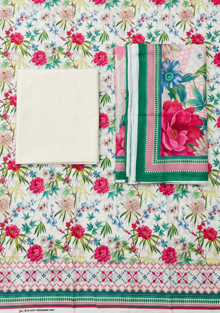 Zellbury Premium Digital Printed Lawn 3Pc-Vol-8-D8