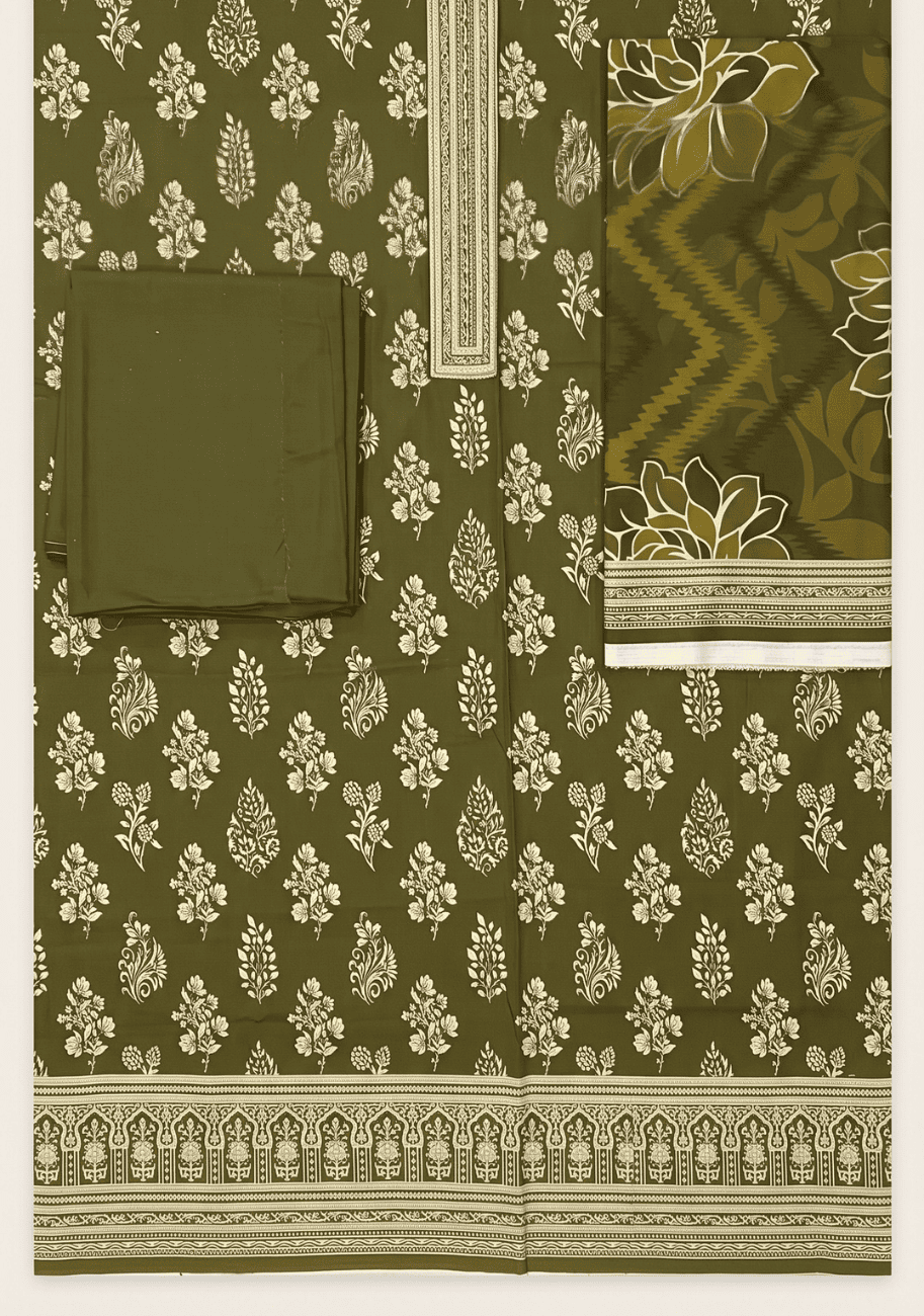 Sabeen Chamki Printed Lilen 3PC-V1-D8