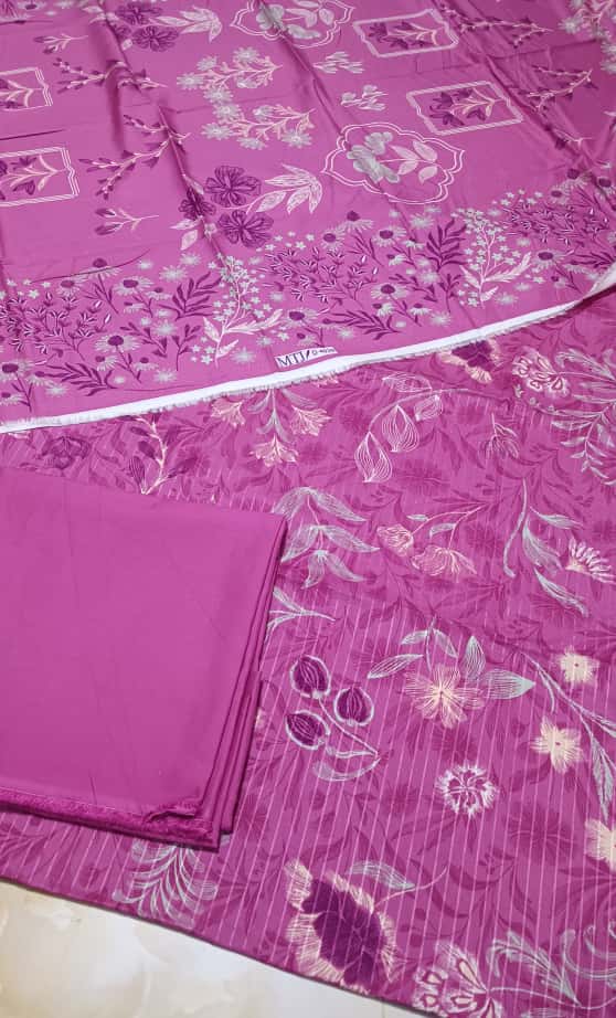 MTJ Luxury Printed Viscose 3pc D17
