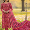 Bin Inam Printed Dhanak 3pc D1