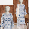 MTJ Luxury Slub Printed Viscos 3pc d10