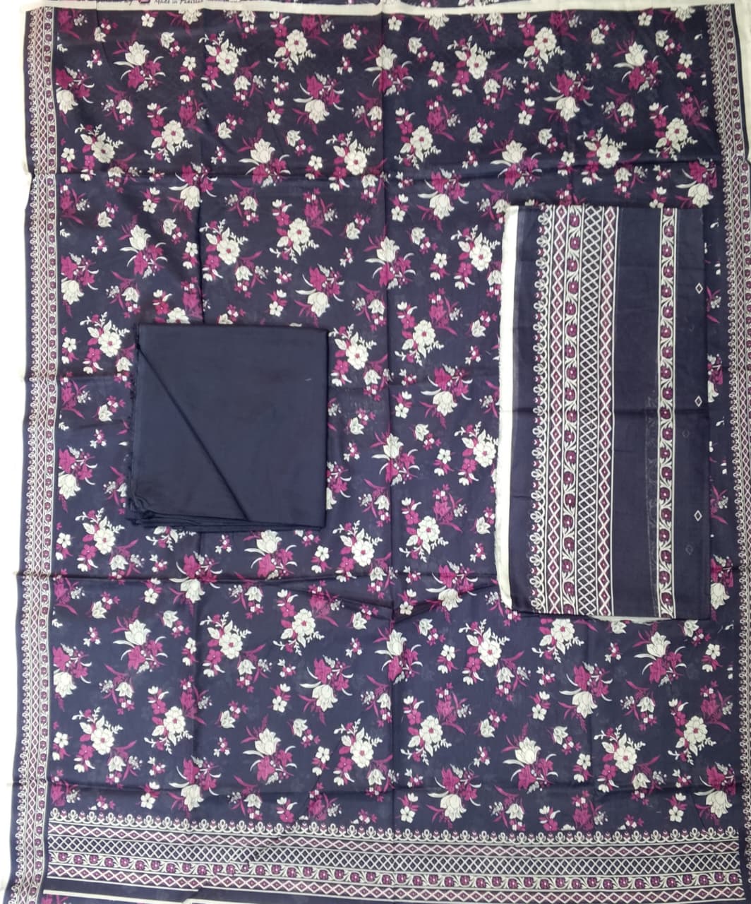 Vs Daman Exclusive Printed Lawn 3pc Vol-3-D1