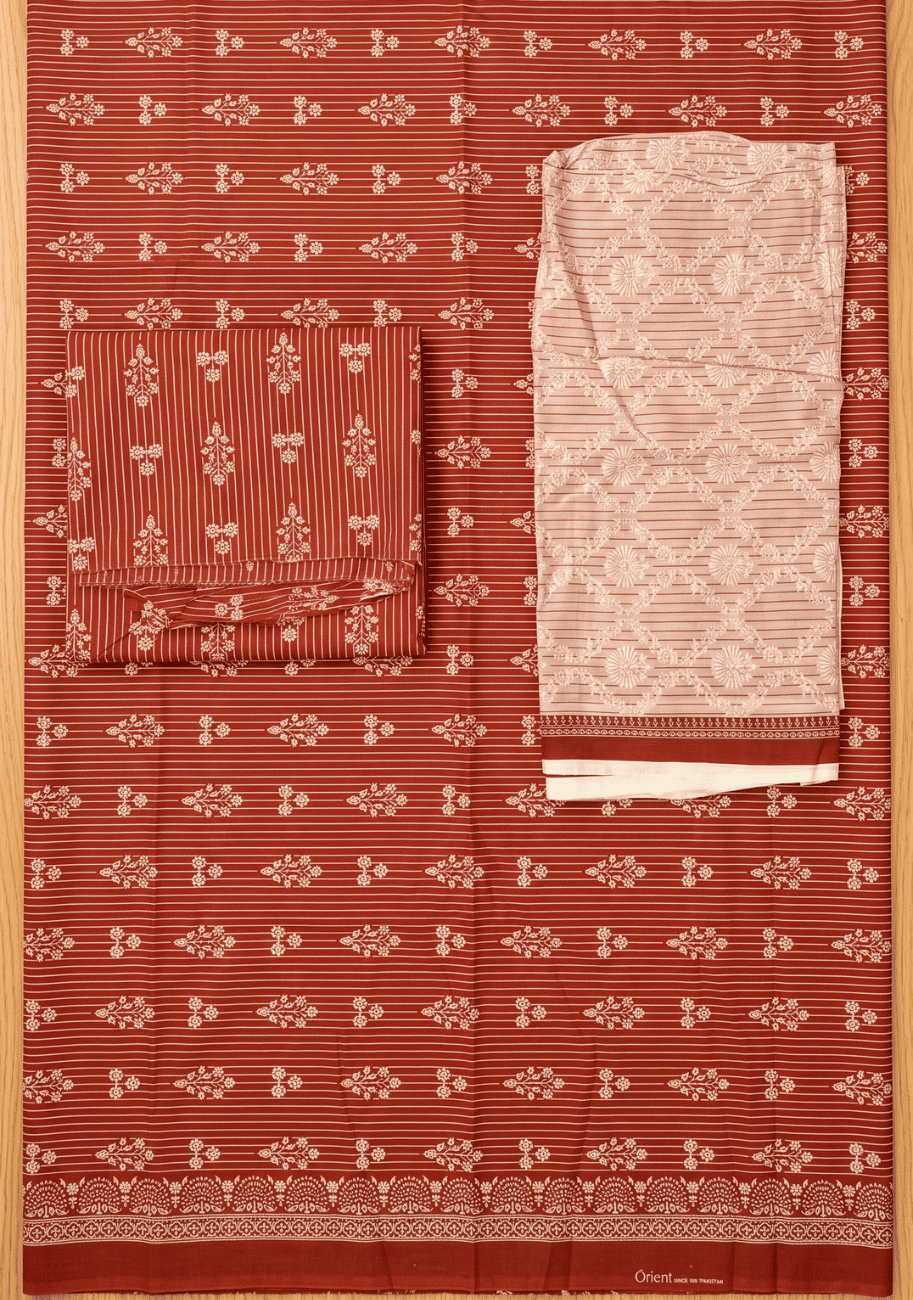 Orient Classic Digital Printed Lawn 3pc D19