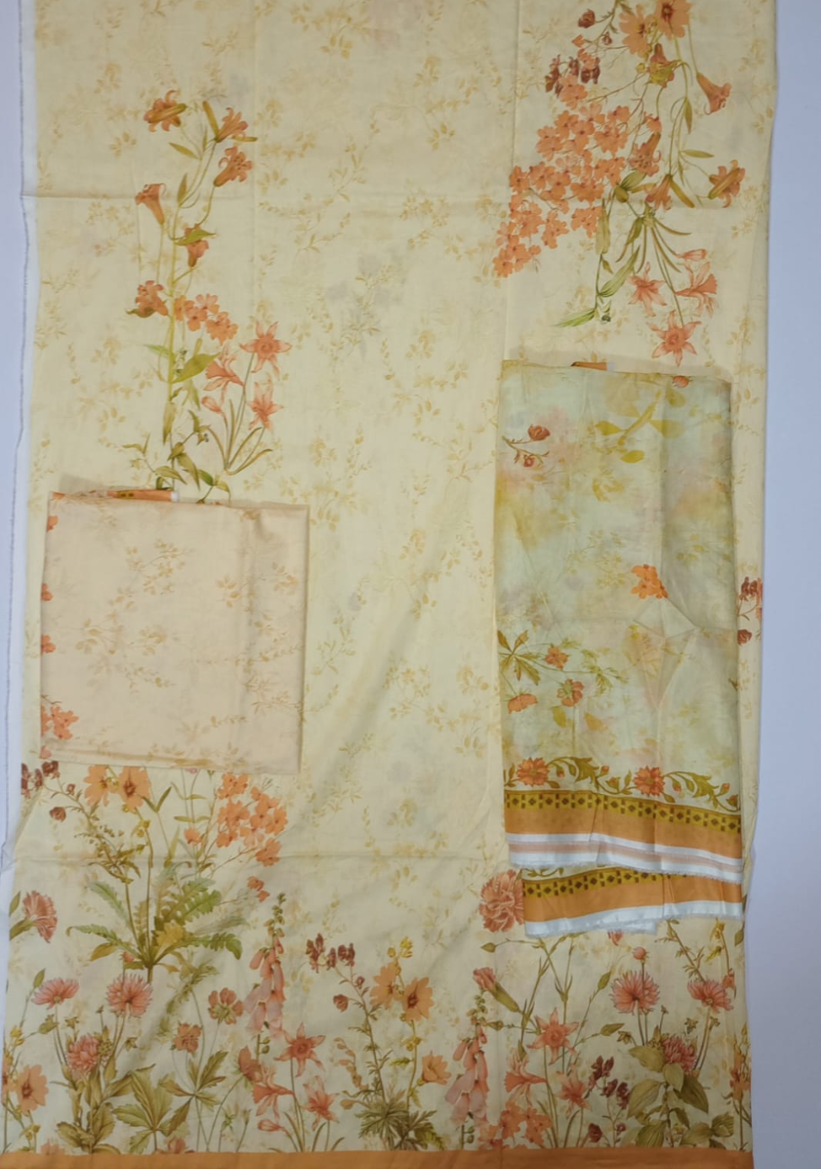 SAYA Premium Printed Lawn 3Pc Vol.15.D10