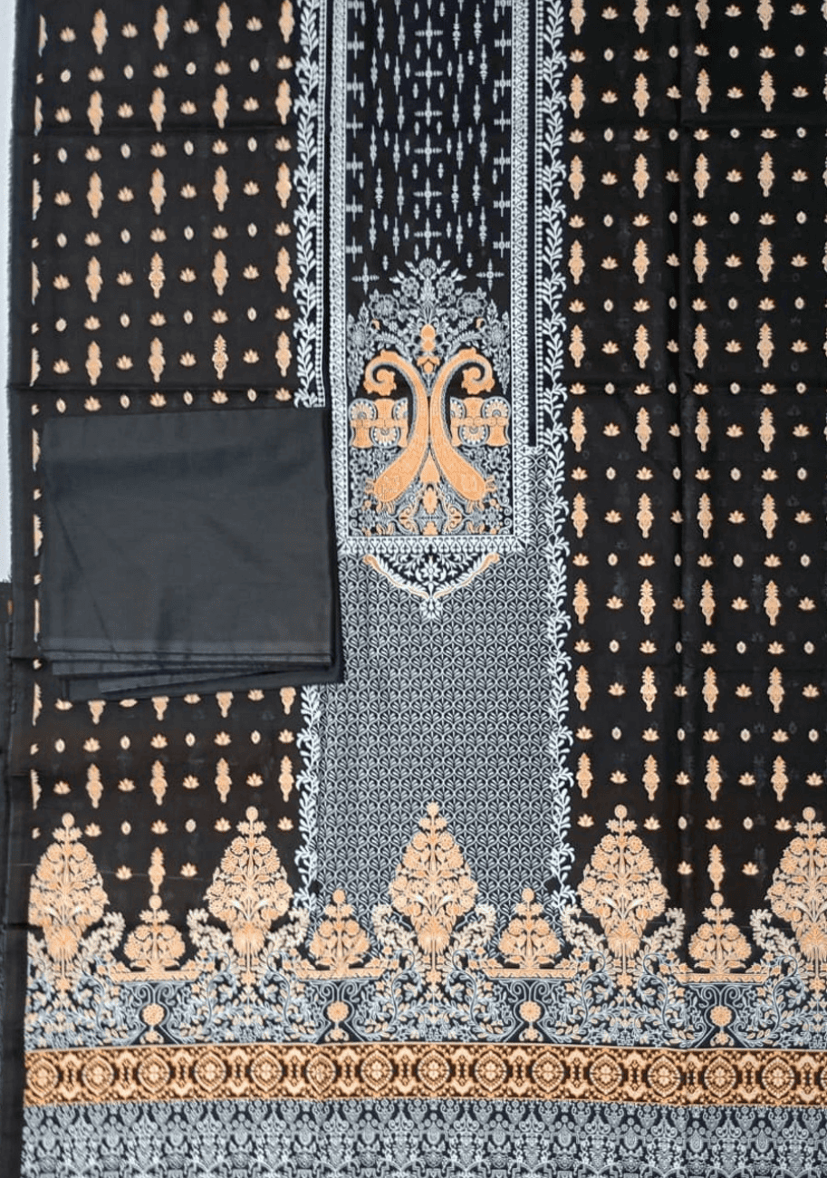 Bin Inam Zari platinum Lawn 2pc V9-D10