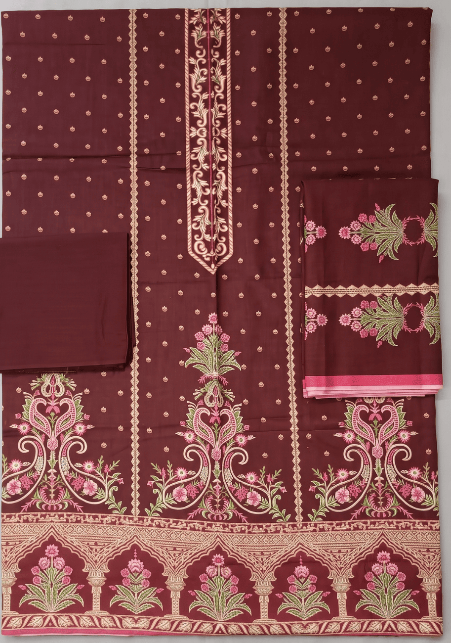 Bin Inam Jubilee Printed Cotton 3PC-V17-D11