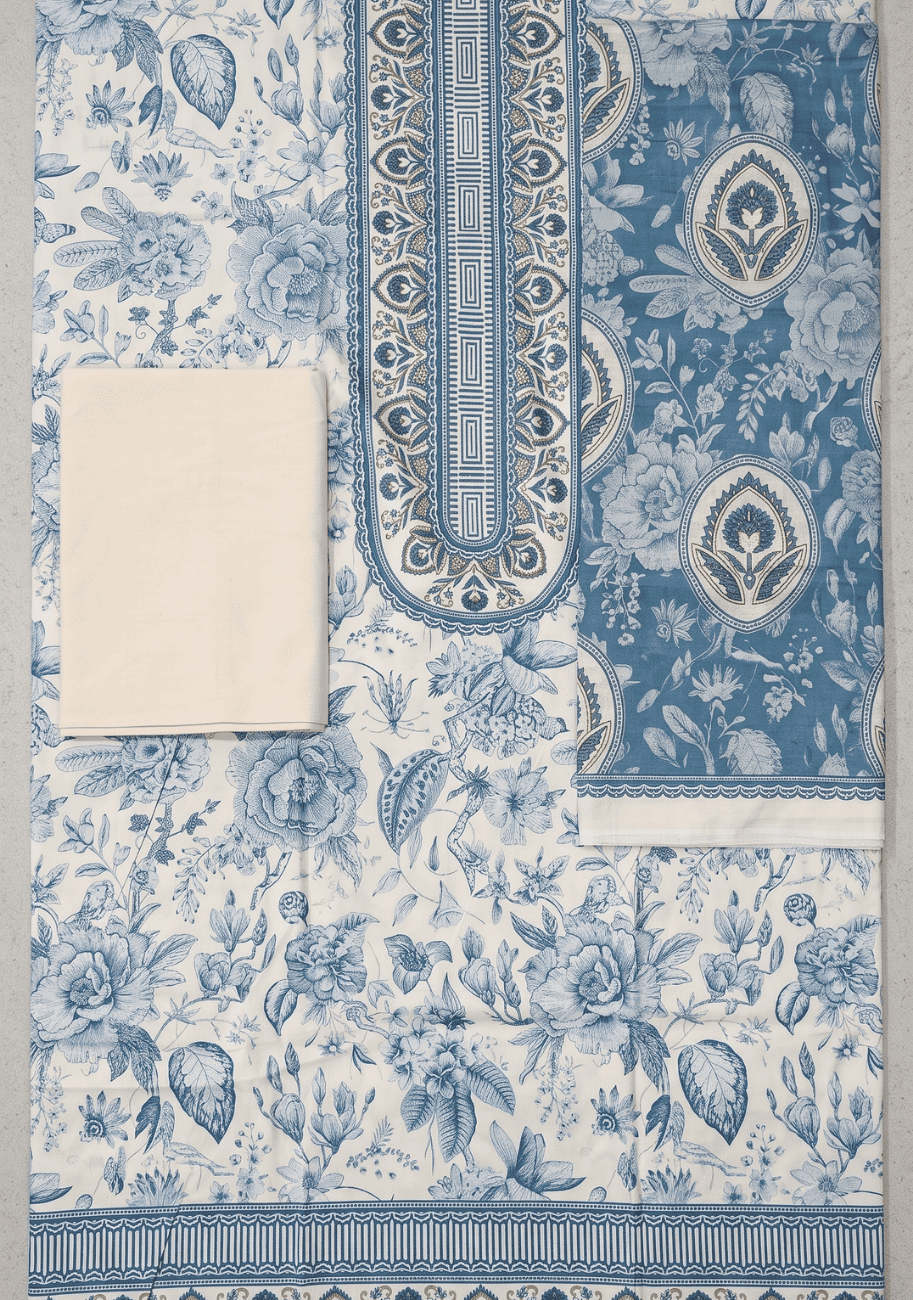 Zellbury Premium Digital Printed Lawn 3Pc-Vol-8-D12