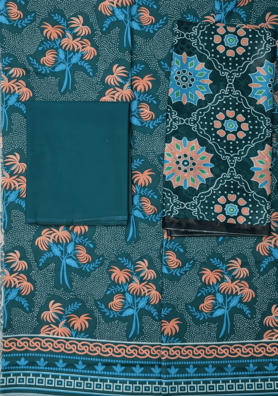 Bin Inam Jubilee Printed Cotton 3PC-V17-D13