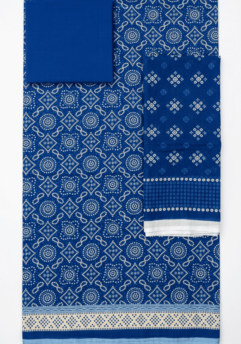 Gen Z Premium Summer Printed Lawn 3pc Vol-4 D1