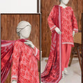 MTJ Luxury Slub Printed Viscos 3pc d9