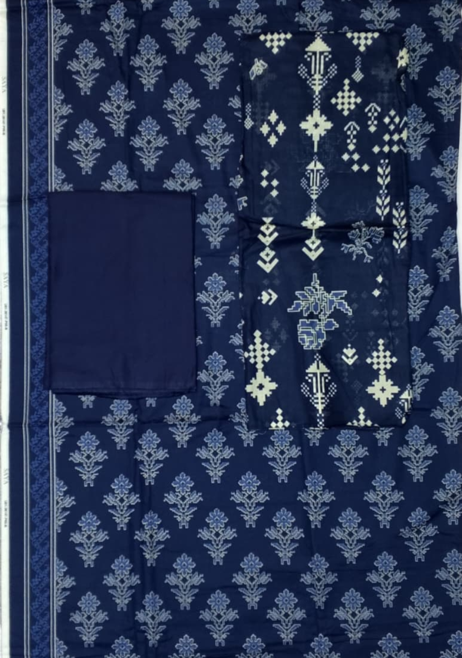 SAYA Premium Printed Lawn 3Pc Vol.14.D1