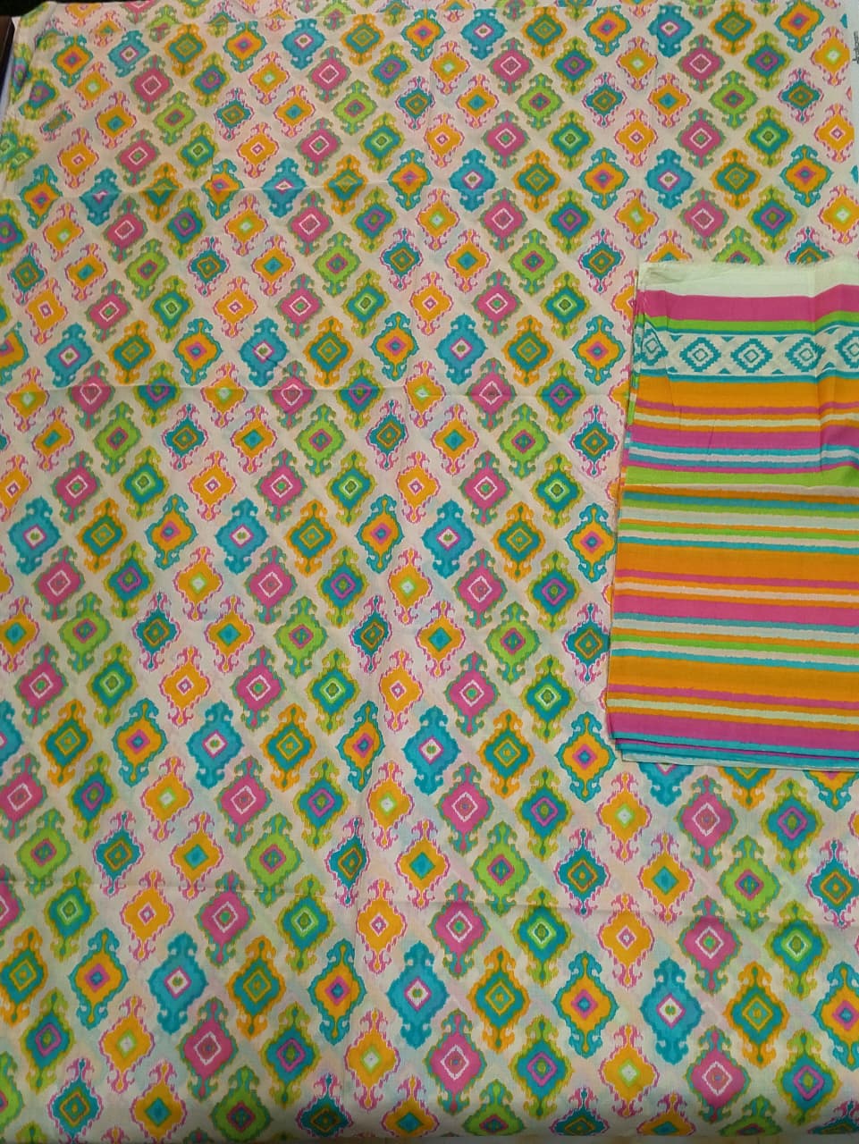 Alkaram Printed Luxury Lawn Shirt & DupattaD12