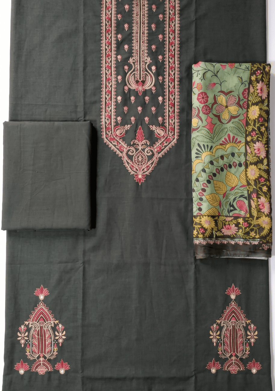 Orient Classic Digital Printed Lawn 3pc D10