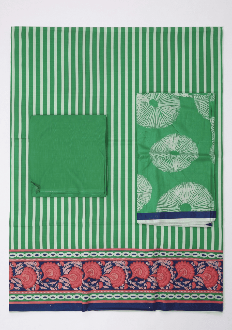 ALKARAM Printed Khaddar 3PC-V1-D1