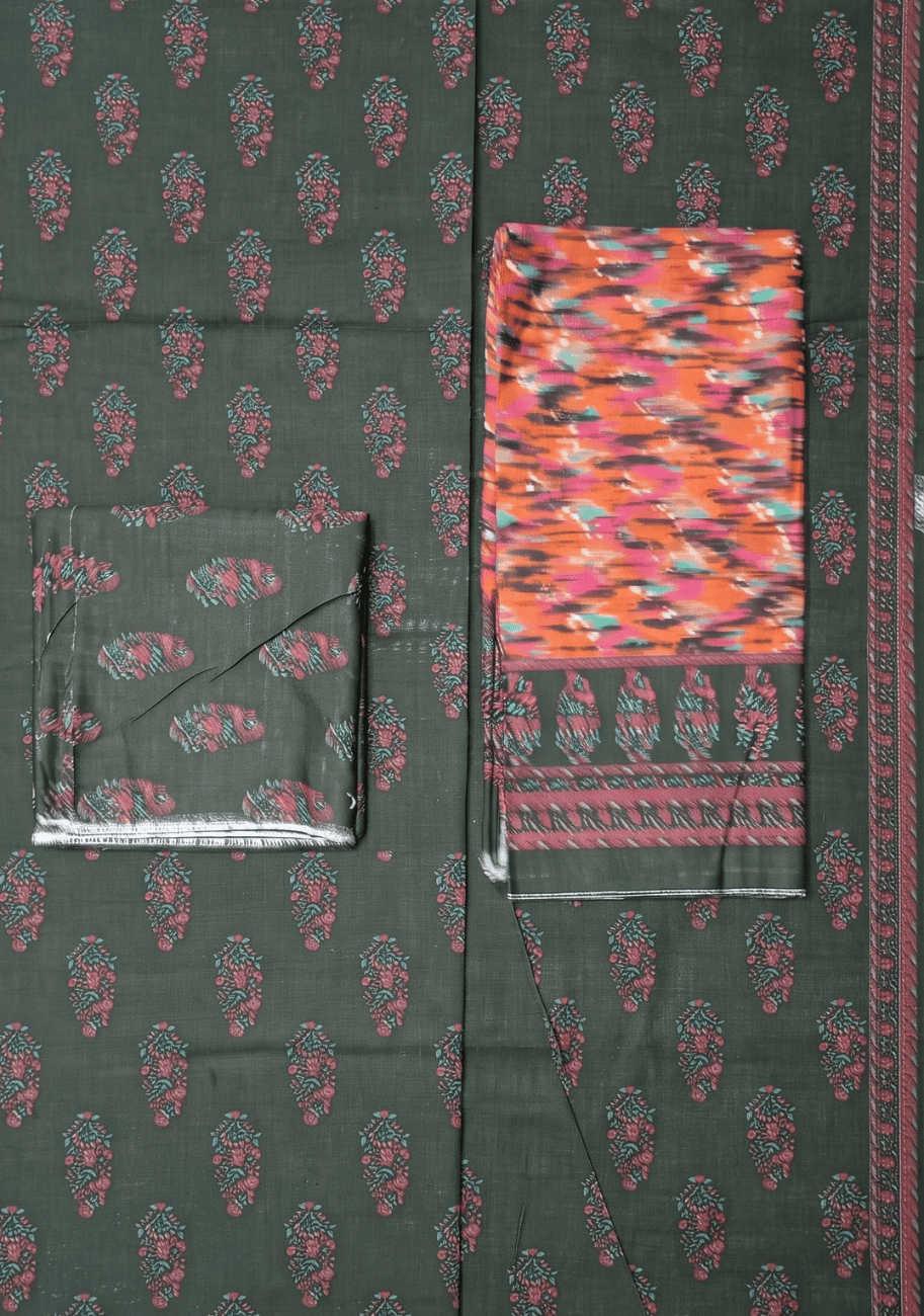 ZAM ZAM Printed Khaddar 3PC-V1-D1