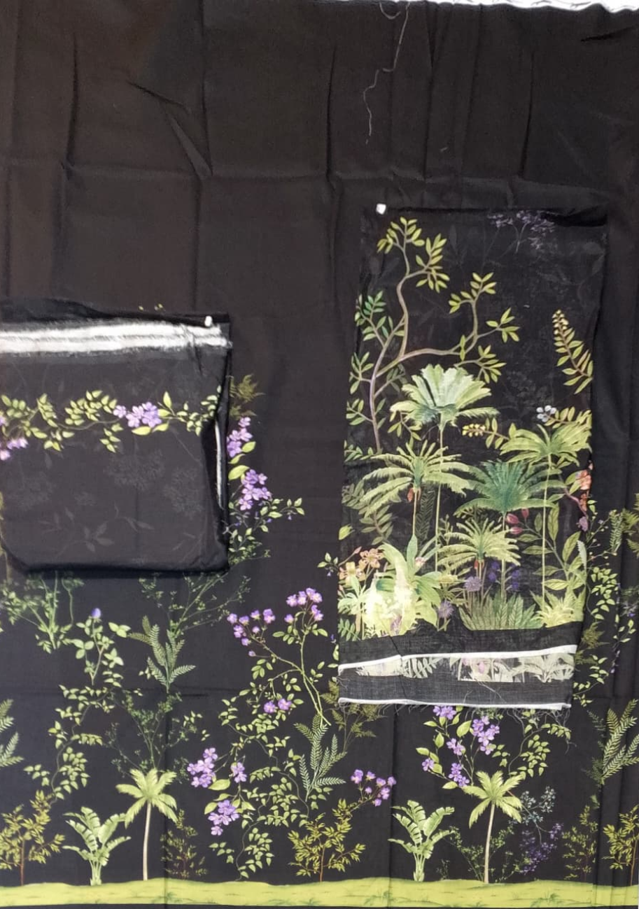 SAYA Premium Printed Lawn 3Pc Vol.15.D1