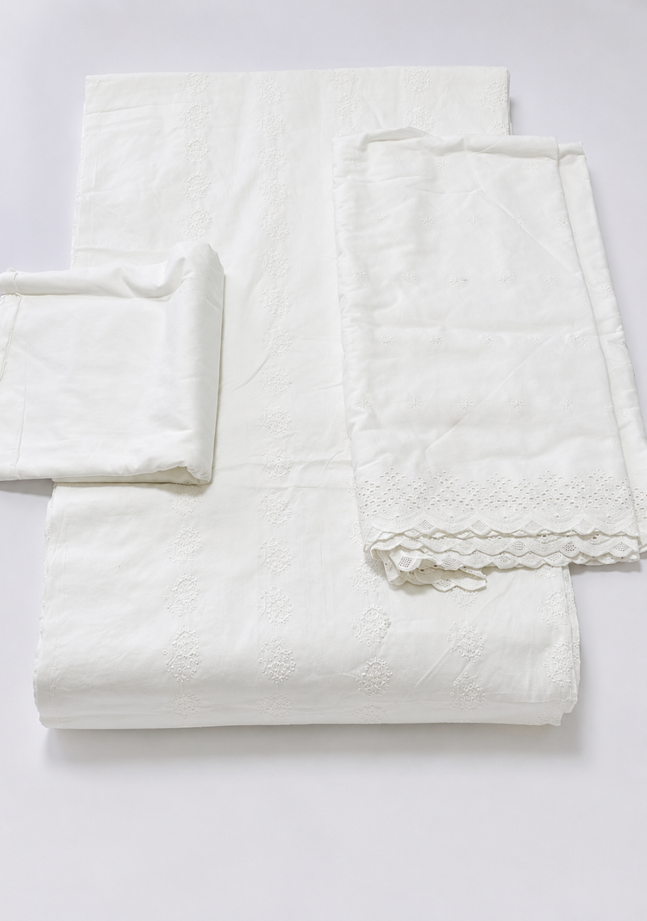 Bin Inam Reat Chickenkare Embroidered 3PC Vol-1-D12