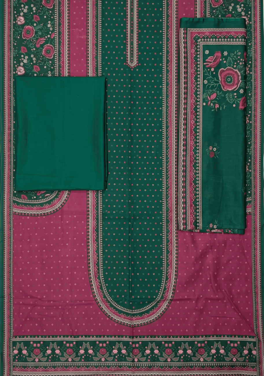 Bin Saeed Luxury Lawn 3Pc Suit Vol-2D11