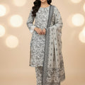 Bin Inam Mother Collection Printed Dhanak 3pc D2