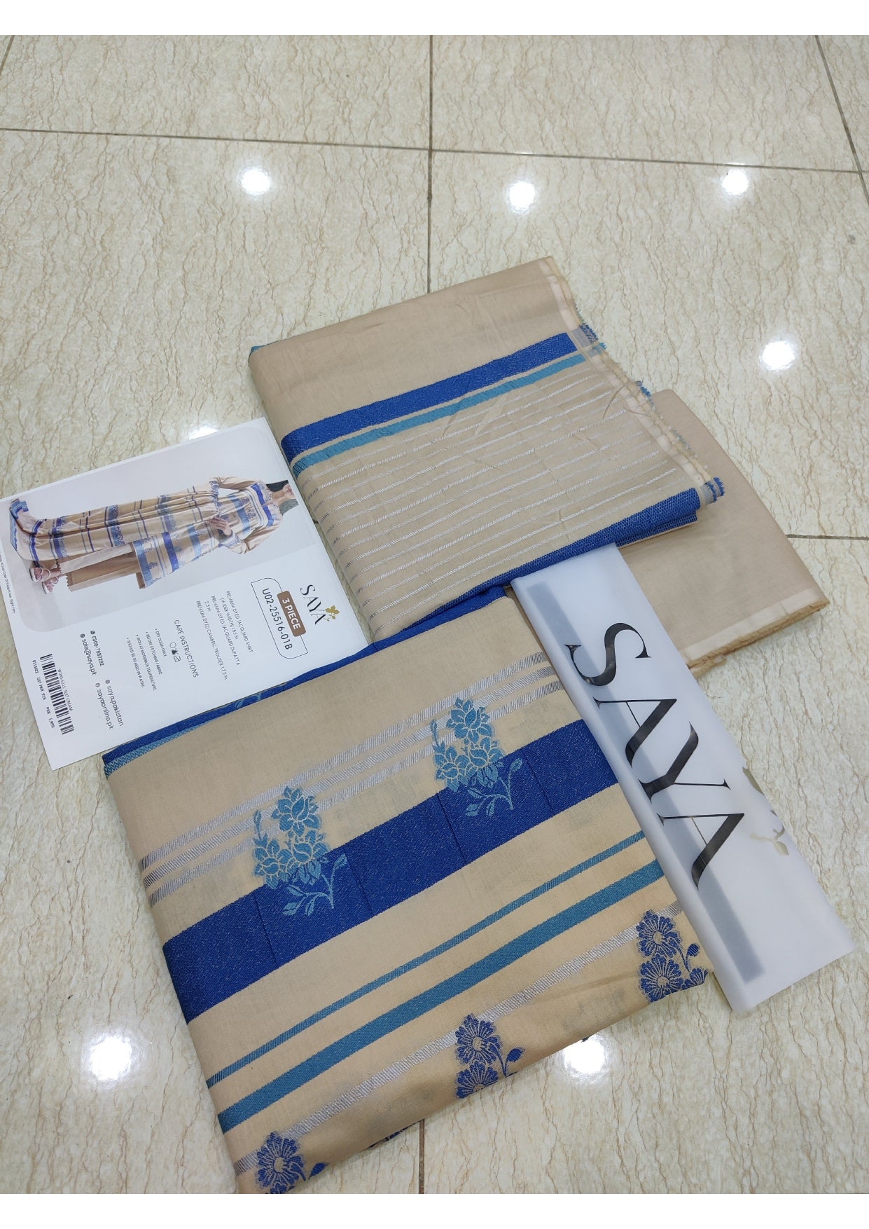 Saya Premium Jacquard 3pc D2