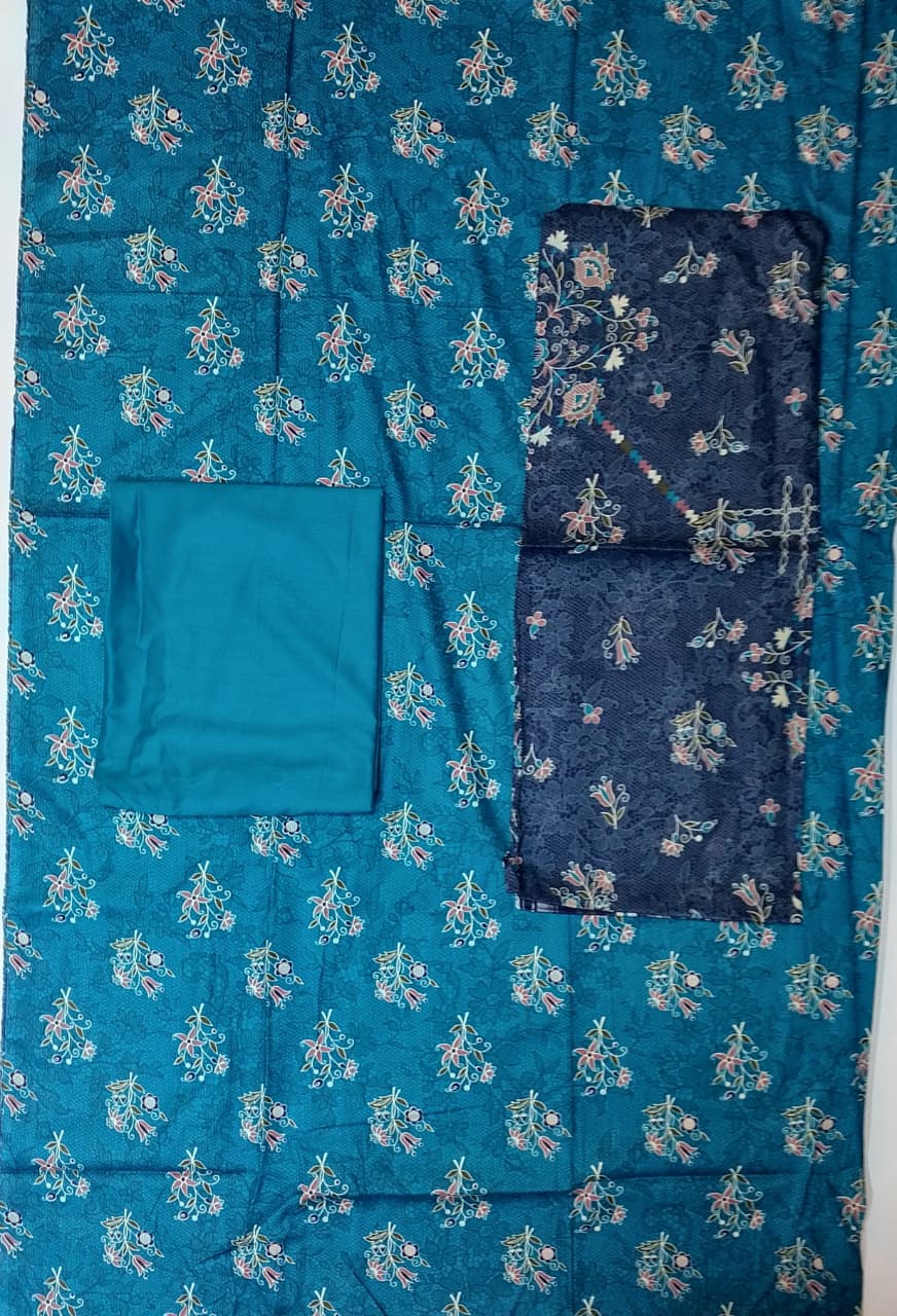 SAYA Premium Printed Lawn 3Pc Vol.13.D2