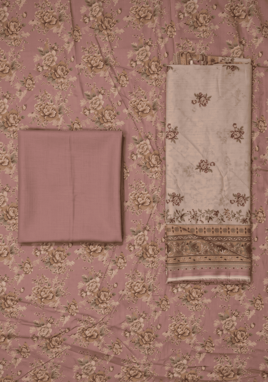 Bin Saeed Luxury Lawn 3Pc Suit Vol-2D6