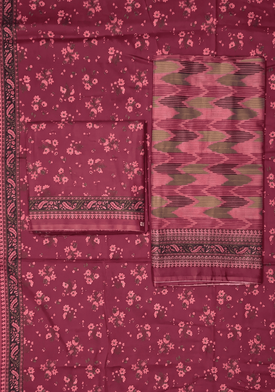 Bin Saeed Luxury Lawn 3Pc Suit Vol-2D8