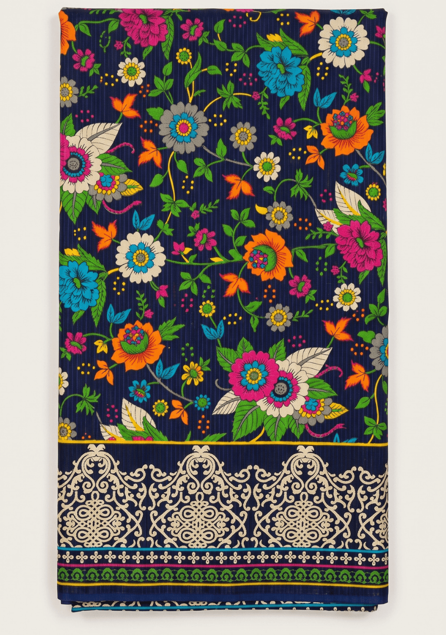 Bin Inam Zari platinum Lawn 2pc V7-D18