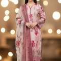 Viscose Banadora with Bamber Dupatta 3pc D3